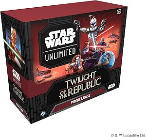 Star Wars: Unlimited TCG Twilight of The Republic PRERELEASE Box