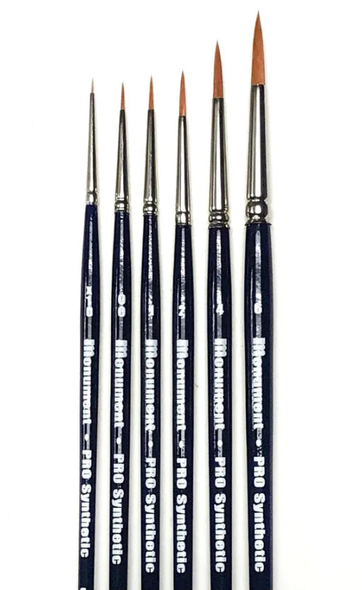 Pro Synthetic Brushes 6 set